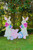 *NEW* Stake, Giant Bunny Facing Left