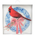 *NEW* Mini Gallery, Blue Plate Cardinal