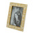 Frame, Gold and White Botanical 5x7