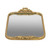 Mirror, Rectangle Gold WIth Bow Handles