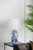 Lamp, Blue and White Chinoiserie Vase Lamp