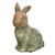 Bunny, Rustic Green Pottery