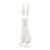 Bunny, Tall Resin White