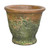 Pot, Rustic Green Flared Vase