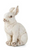 Bunny, Gray Resin, Ears Up