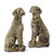 Dog Statue, Weathered Stone