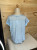 Shirt, Powder Blue Linen XLG