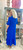 *SOLD OUT* Dress, Aubrey Royal Blue LARGE