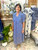 Dress, Bruan Bubble Sleeve Pleated Midi