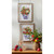 Wall Art, Set of Two Strawberries In Chinoiserie Pots