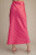 Skirt, Silk Pink and Red Diagonal Stripe