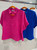 Shirt, Sloane Split Neck PINK Short Sleeve