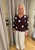 Sweater, Brown With White Dots