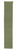 Table Runner, Green Woven 72"
