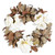 Wreath, White Real Touch Magnolia 26"