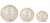 Globe, Crackled Glass With Pearls LED