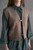 Vest, Toggle Button Sweater Brown