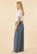 Pants, Denim Wide Leg Polka-Dot