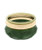 Bracelets, Set of Three Cuff Green