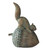 Squirrel, Patina On Acorn With Tail Up