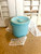 *RARE* English Butter Crock, Small Blue w Lid