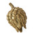 Artichoke, Gold Resin 2.75"