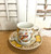 Demitasse Cup/Saucer Exotic Bird