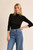 Shirt, Black Mock Neck Undershirt