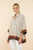 Shirt, Striped Brown With Brown and Orange