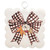 Scallop Art, Festive Checked Bow