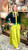 Sweater, Black Cardigan With Lime/Green Accents
