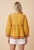 Shirt,  Mustard Baby Doll Top