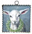  Gallery Art, Lamb with Wreath Around Neck ,6x6