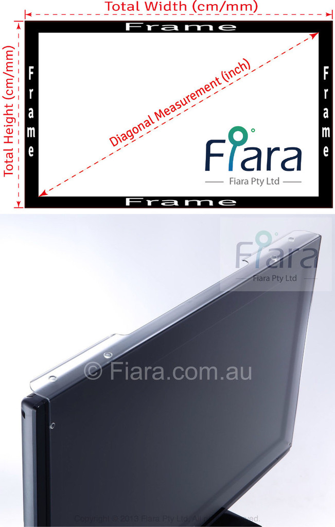 Fits 42-inch TV - Fiara Anti Blue Light Screen Protector / Filter