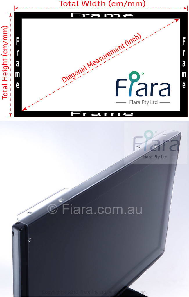 Fits 52-inch TV - Fiara Anti Blue Light Screen Protector / Filter