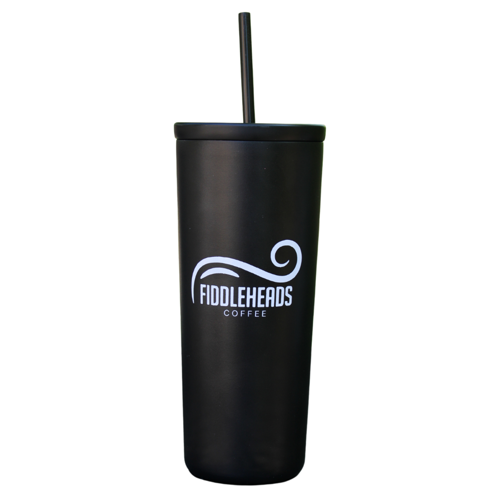 24oz. Double Wall Travel Tumbler with Lid & Straw