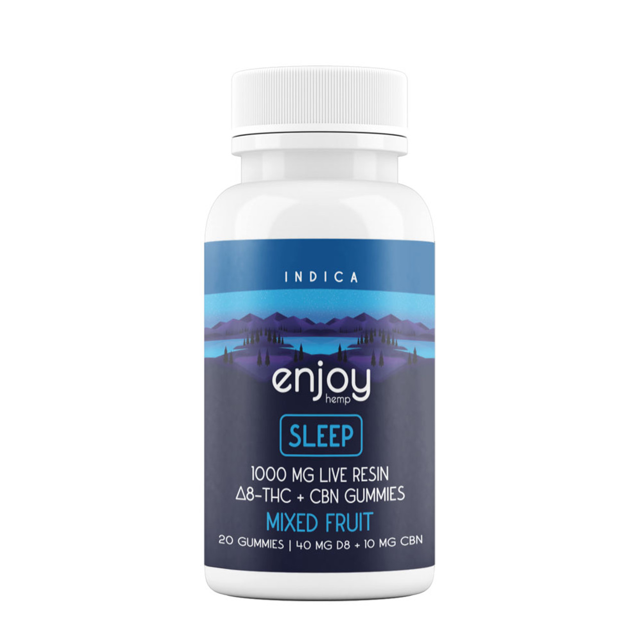 Best Delta 8 Gummies For Sleep Live Resin Delta 8 THC + CBN Gummies for Sleep - 1000 mg | 20 gummies