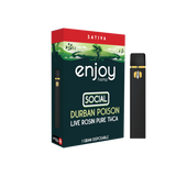 Live Rosin Pure THCA 1ml Disposable Durban Poison for Social - Sativa