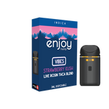 Enjoy Hemp 3ml THCA Blend Disposable - Strawberry Kush for Vibes - Indica Enjoy Hemp 3ml THCA Blend Disposable - Strawberry Kush for Vibes - Indica