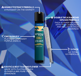 5g Mega Potency Double Diamond THCA Prerolls - 5 Prerolls x 1g Each - Wholesale (6 units per case) 5g Mega Potency Double Diamond THCA Prerolls - 5 Prerolls x 1g Each - Wholesale (6 units per case)