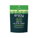 Bliss (Hybrid) Live Rosin 30 mg Delta 9 THC Gummies - Wholesale - 10 units per case