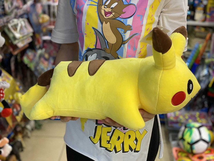 Perna Pokemon Pikachu 45cm din plush - Imagine 1