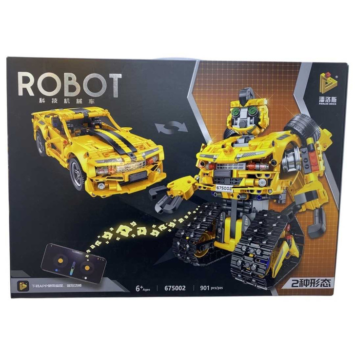 Set constructie  Super robot Transformer cu radiocomanda