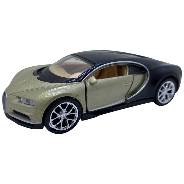 Macheta 2017 Bugatti Chiron gold/black 1/36 - Imagine 2