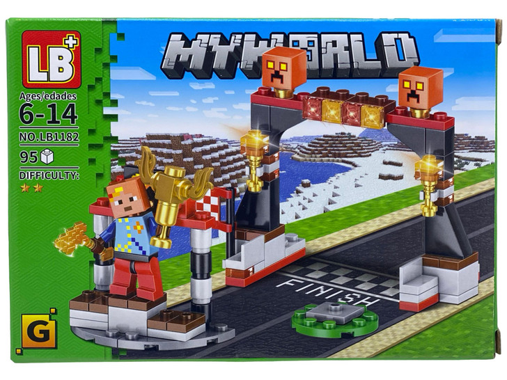 Lego replica My World Minecraft Finish NO.LB1182G