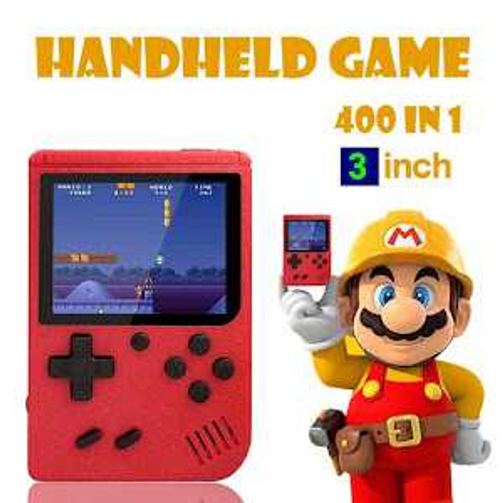 Consola portabila cu jocuri Mario mini 400 in 1 - Imagine 2