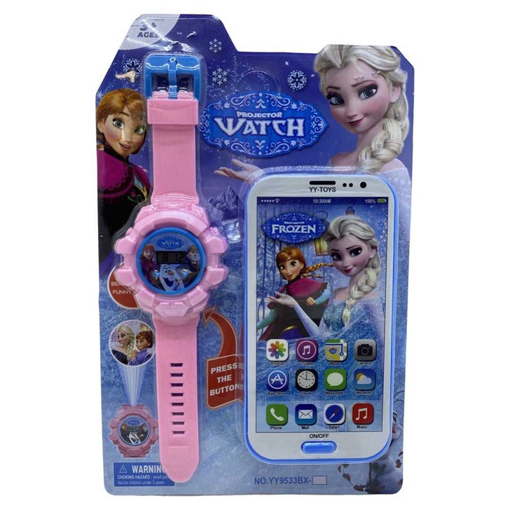 Set Frozen ceas si telefon - Imagine 1