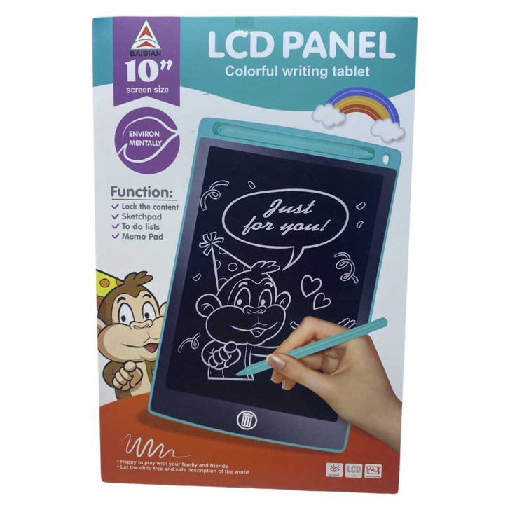 Tableta grafica LCD de desenat sau scris pentru copii 10 inci - Imagine 1
