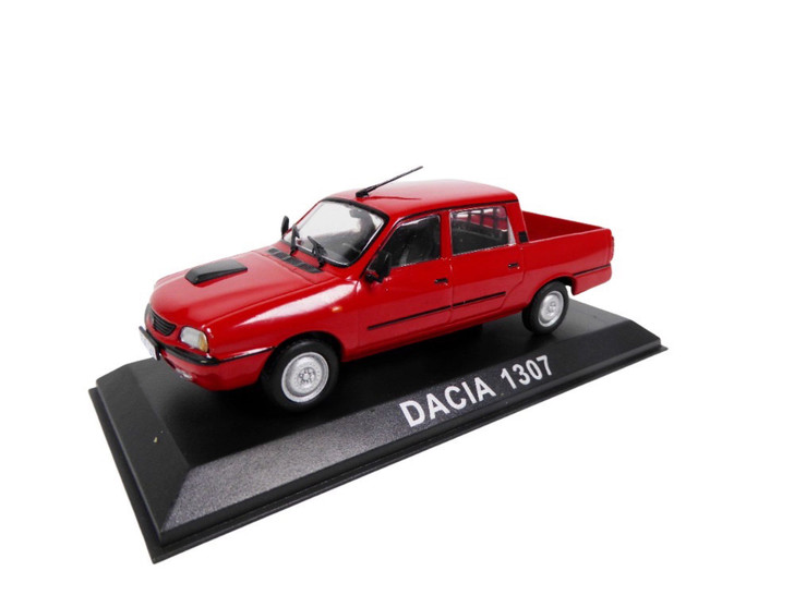Macheta Dacia 1307 double cabin (Renault 12) *Legendary cars*, rosie 1/43 - Imagine 1
