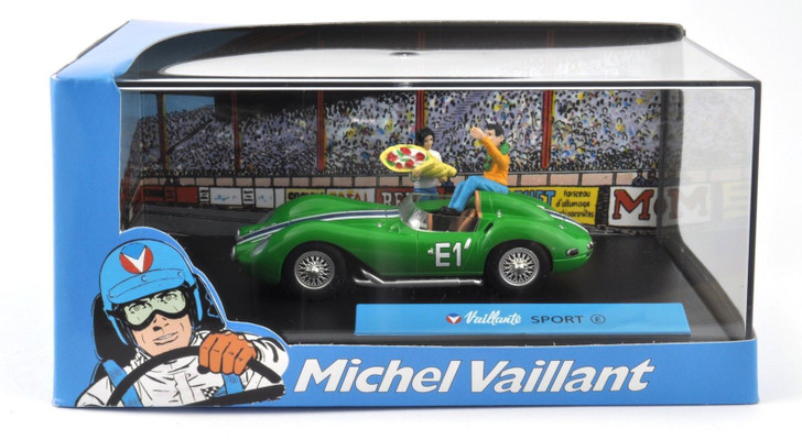 Macheta Sport E *Michel Vaillant series*, green 1:43 - Imagine 1